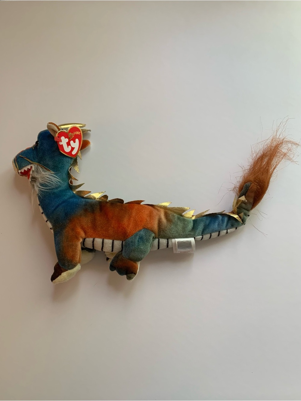 Beanie Babies TY Zodiac Dragon Year 2000 New